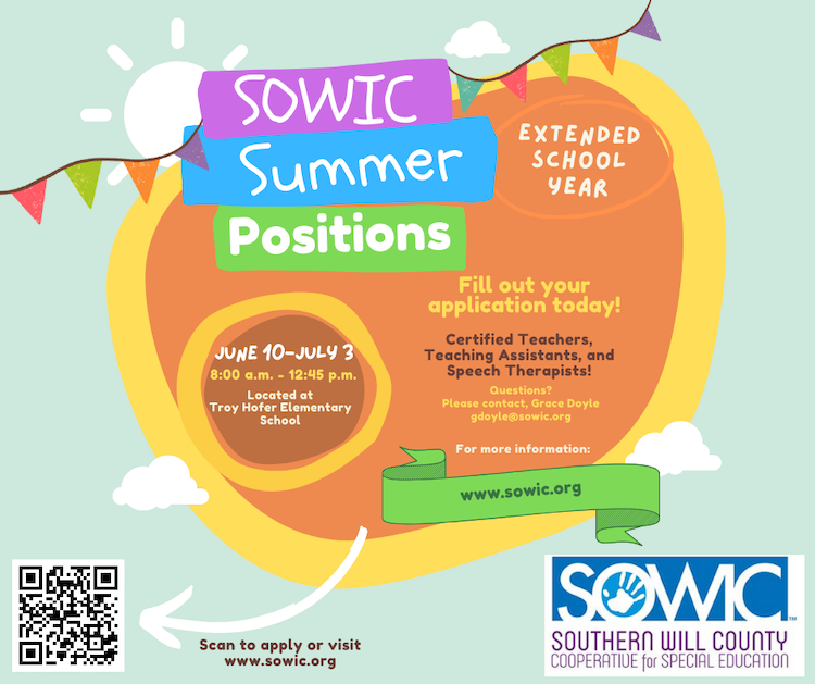 SOWIC Extended School Year Application